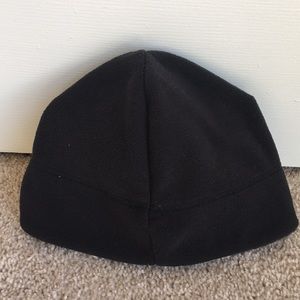 Black beanie hat